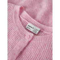 NAME IT Strik Vest Oanja Begonia Pink
